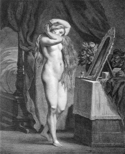 Il ricevimento da Ferdinand Victor Eugene Delacroix